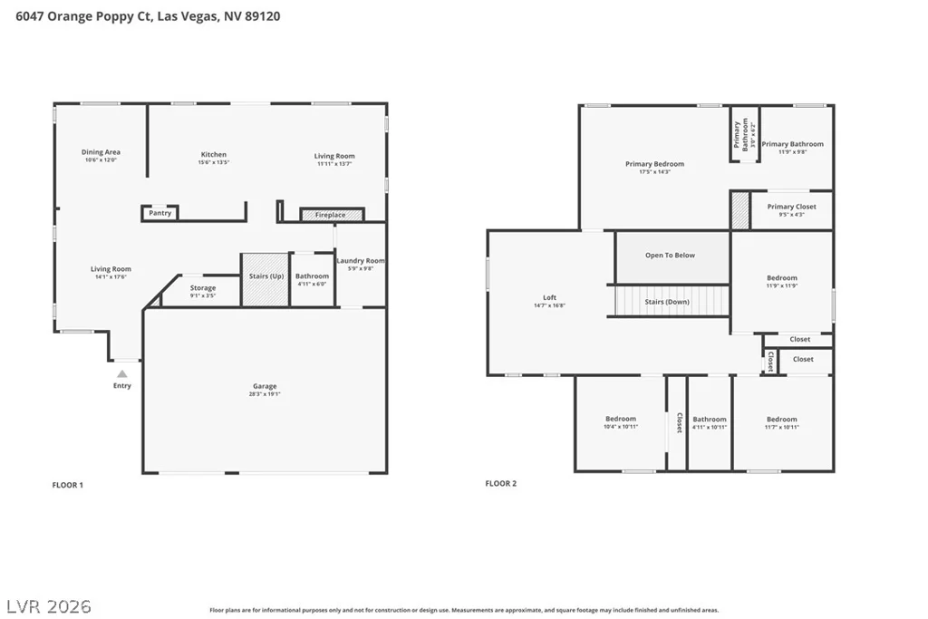 6047 Orange Poppy, Las Vegas, NV 89120