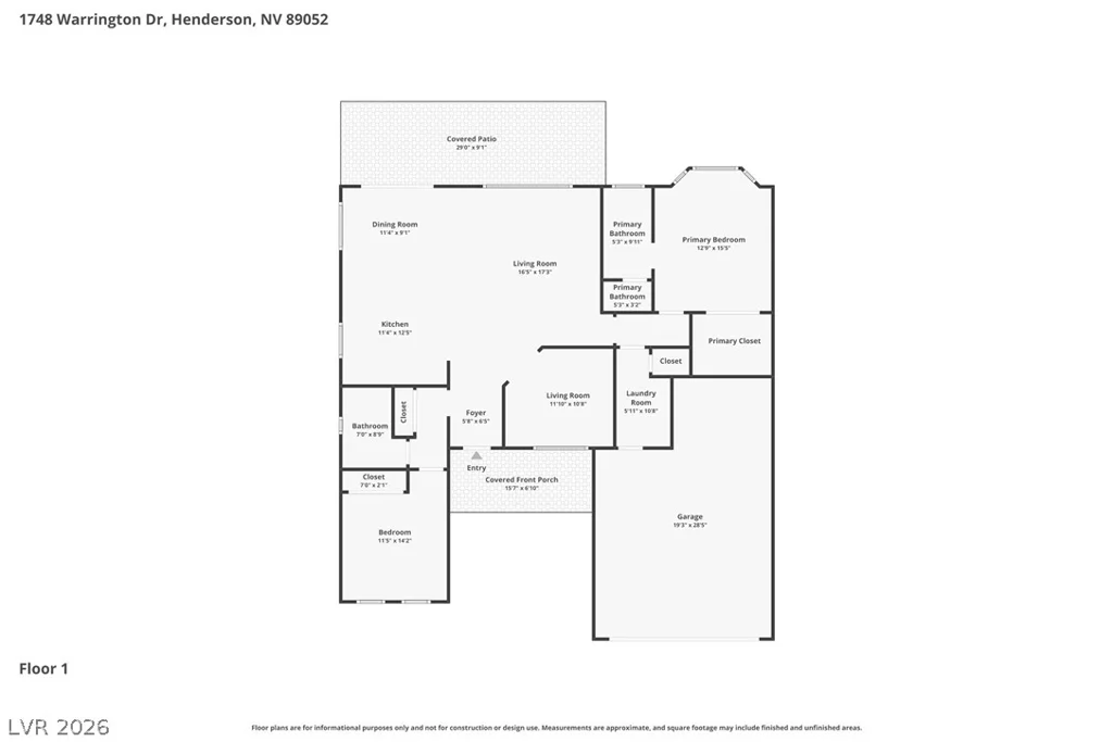 1748 Warrington, Henderson, NV 89052
