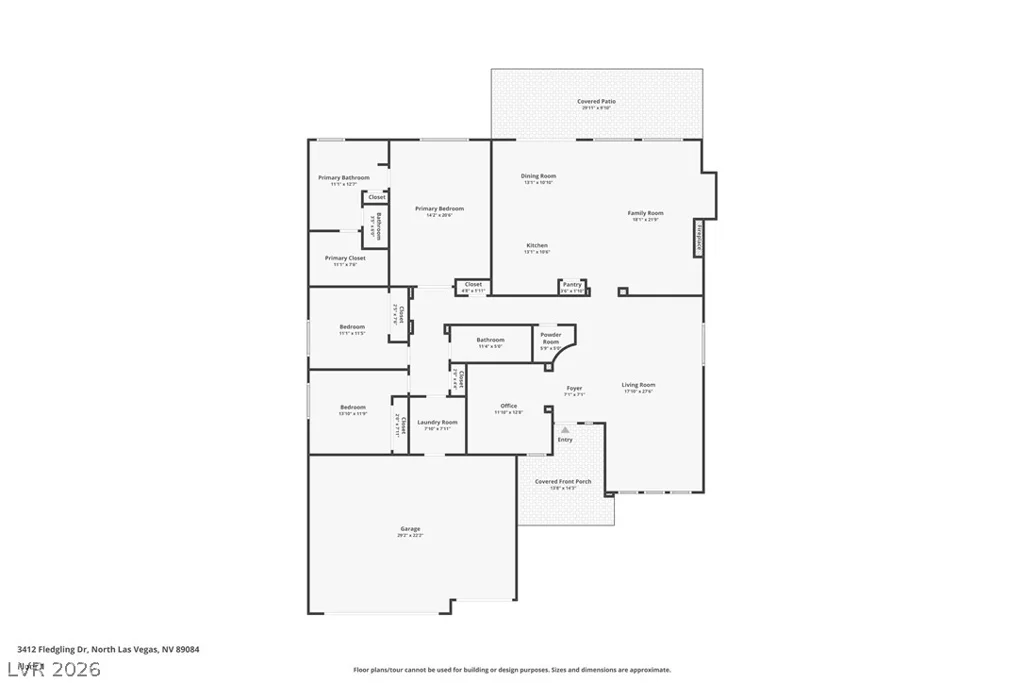 3412 Fledgling, North Las Vegas, NV 89084