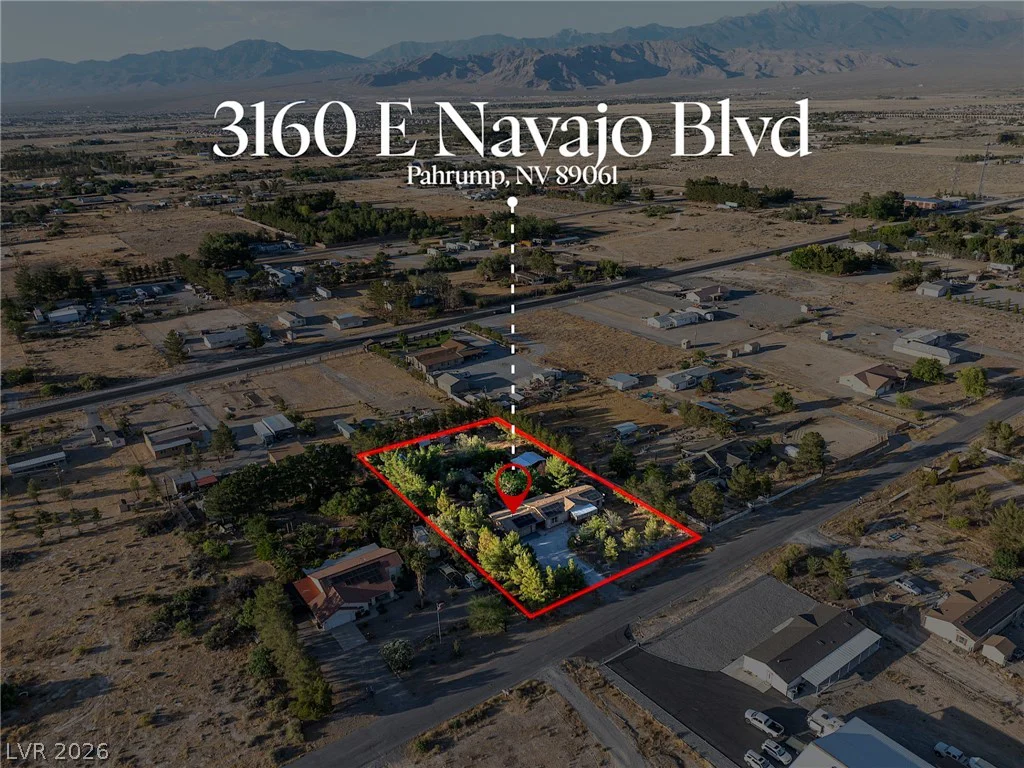 3160 Navajo, Pahrump, NV 89061