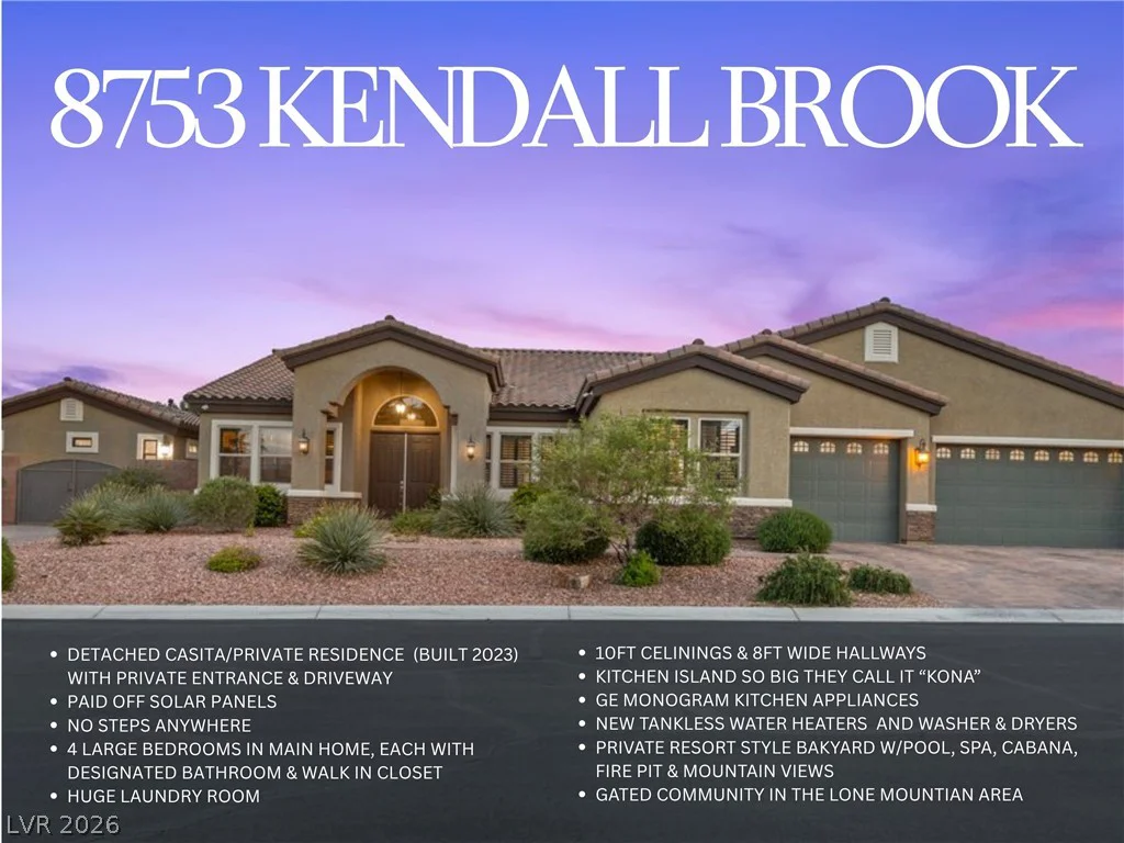 8753 Kendall Brook, Las Vegas, NV 89149