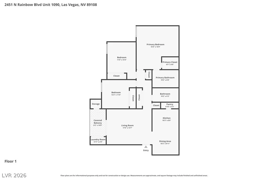 2451 Rainbow, Las Vegas, NV 89108