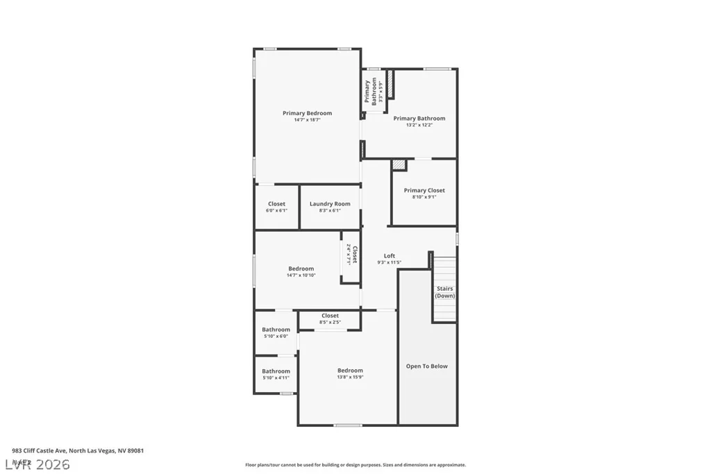 983 Cliff Castle, North Las Vegas, NV 89081