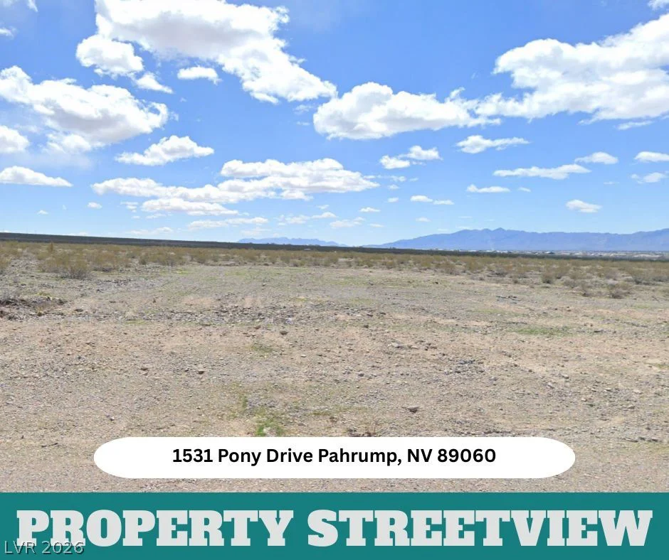 1531 Pony, Pahrump, NV 89060