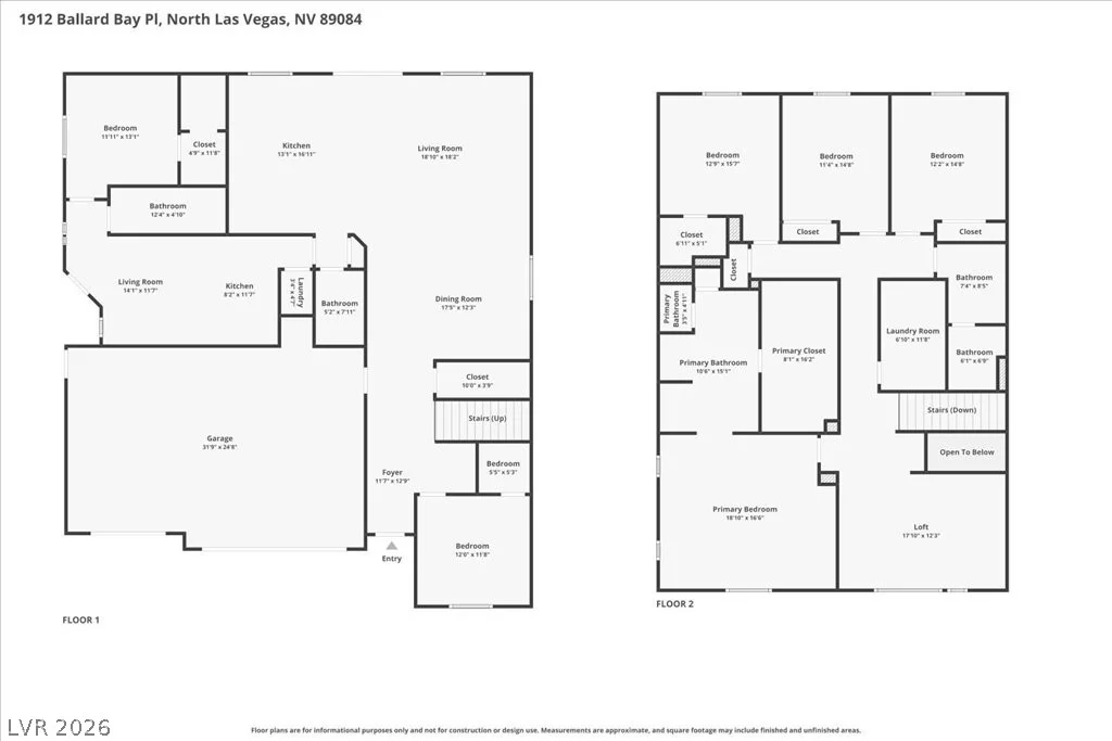 1912 Ballard Bay, North Las Vegas, NV 89084