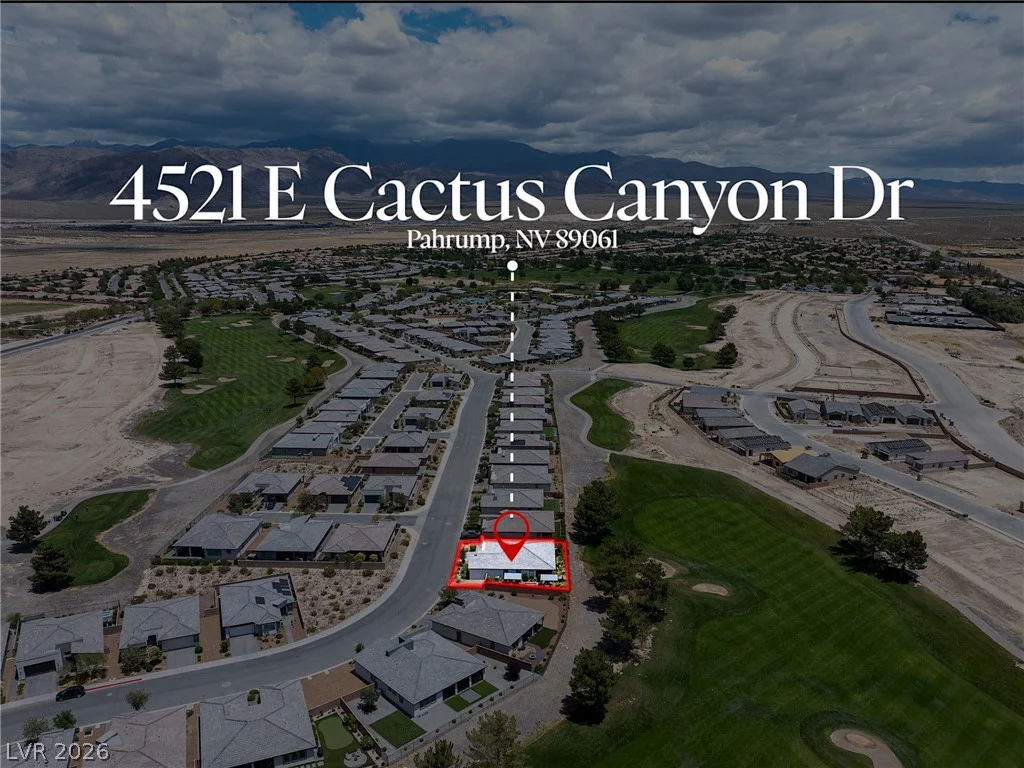 4521 Cactus Canyon, Pahrump, NV 89061