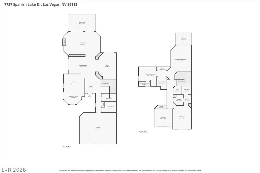 7737 Spanish Lake, Las Vegas, NV 89113