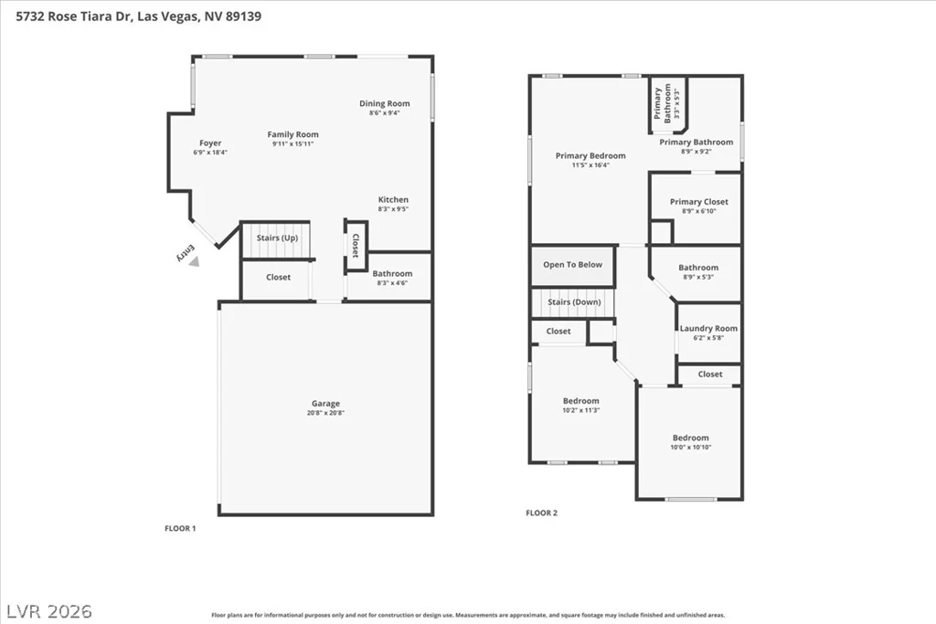 5732 Rose Tiara, Las Vegas, NV 89139