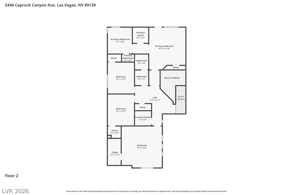 5446 Caprock Canyon, Las Vegas, NV 89139