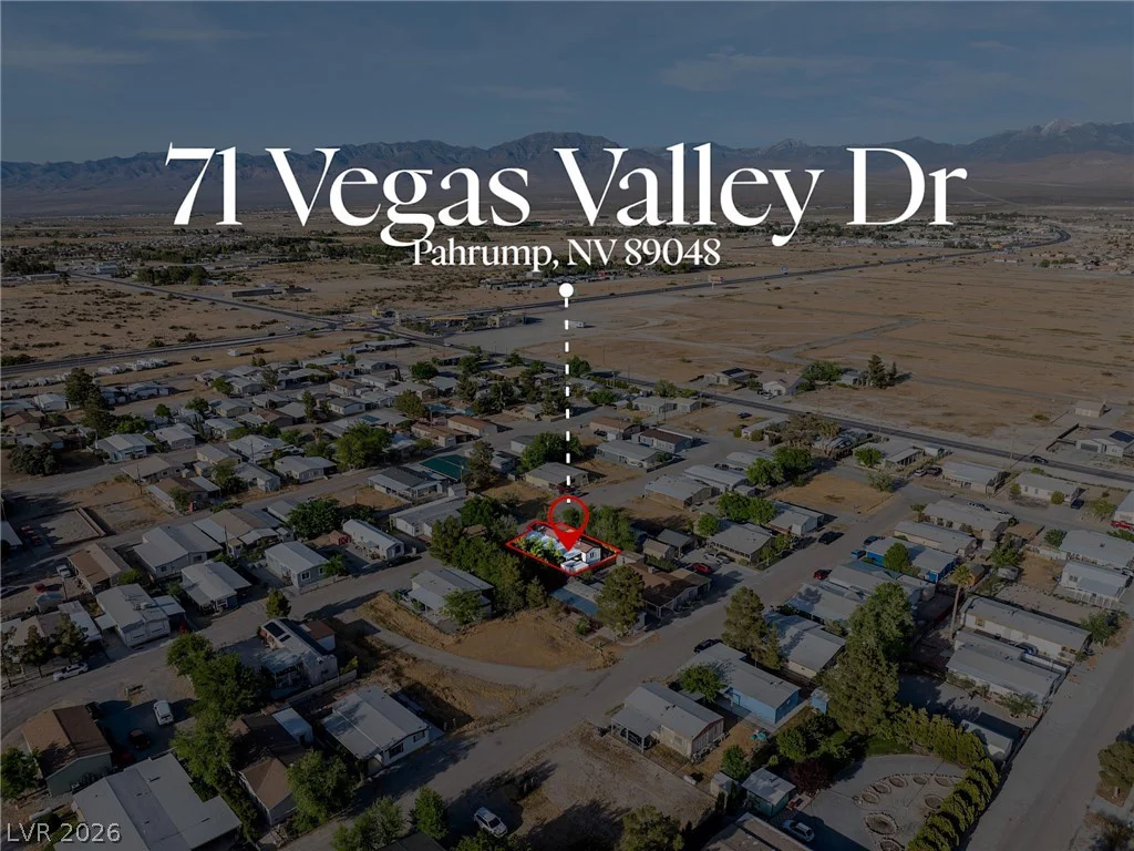 71 Vegas Valley, Pahrump, NV 89048