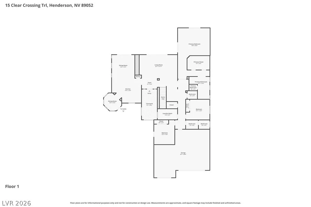 15 Clear Crossing, Henderson, NV 89052