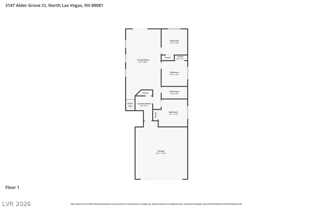 3147 Alder Grove, North Las Vegas, NV 89081