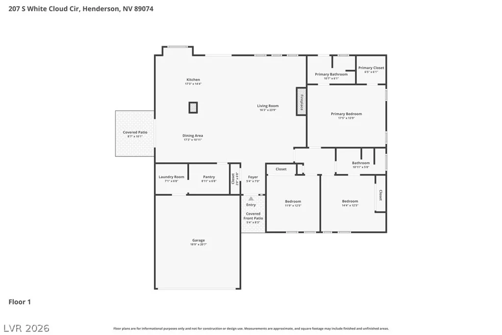 207 White Cloud, Henderson, NV 89074