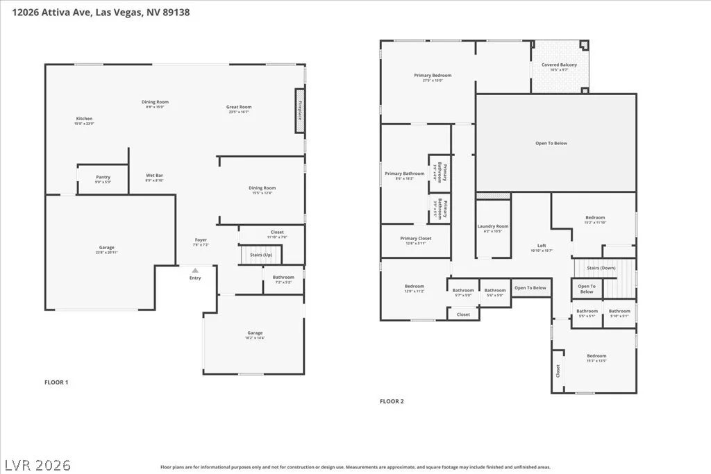 12026 Attiva, Las Vegas, NV 89138