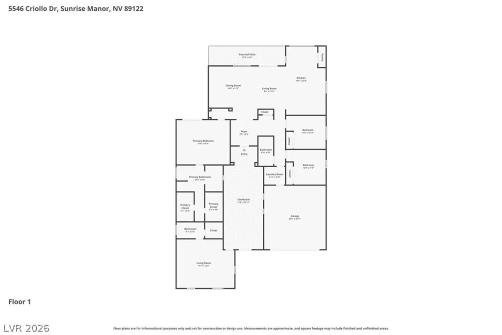 5546 Criollo, Las Vegas, NV 89122