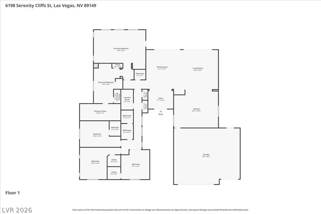 6198 Serenity Cliffs, Las Vegas, NV 89149