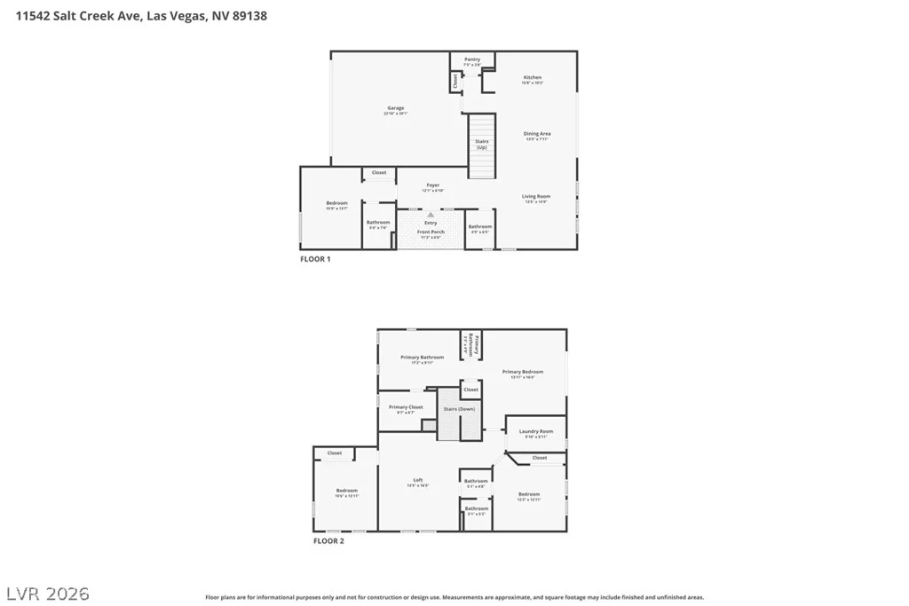 11542 Salt Creek, Las Vegas, NV 89138