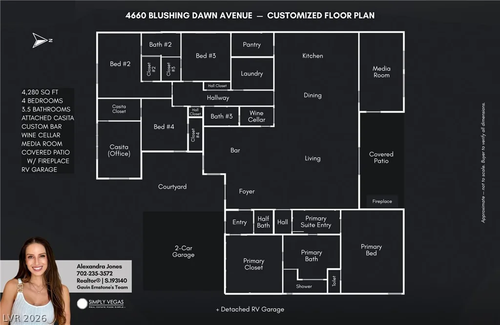 4660 Blushing Dawn, Las Vegas, NV 89118