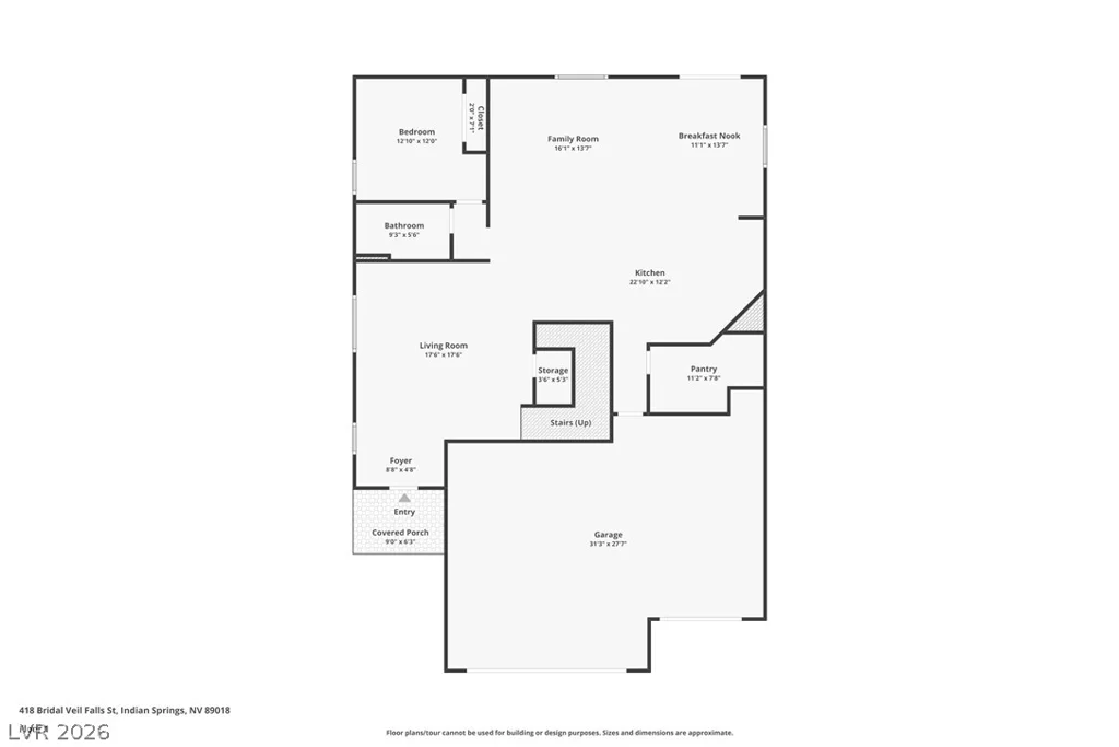 418 Bridal Veil Falls, Indian Springs, NV 89018
