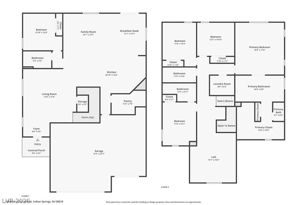 418 Bridal Veil Falls, Indian Springs, NV 89018