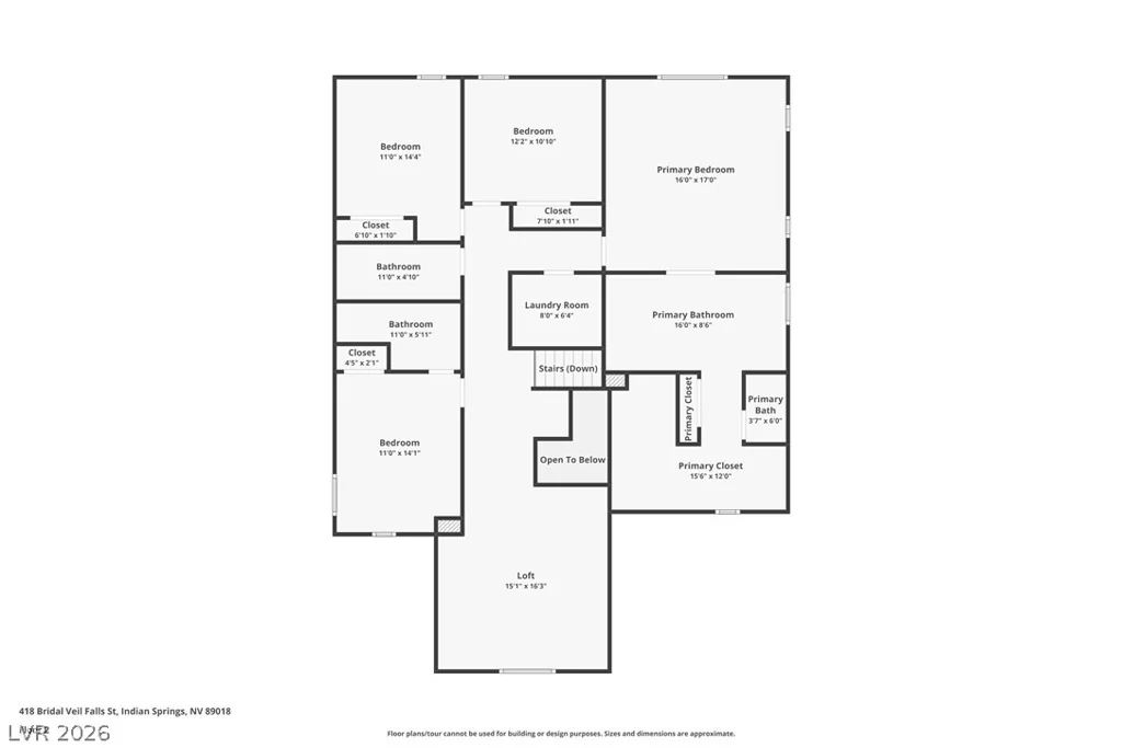 418 Bridal Veil Falls, Indian Springs, NV 89018