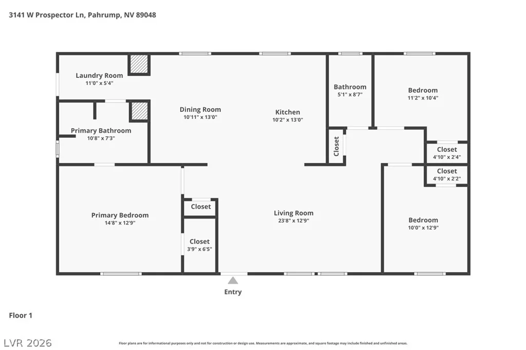 3141 Prospector, Pahrump, NV 89048