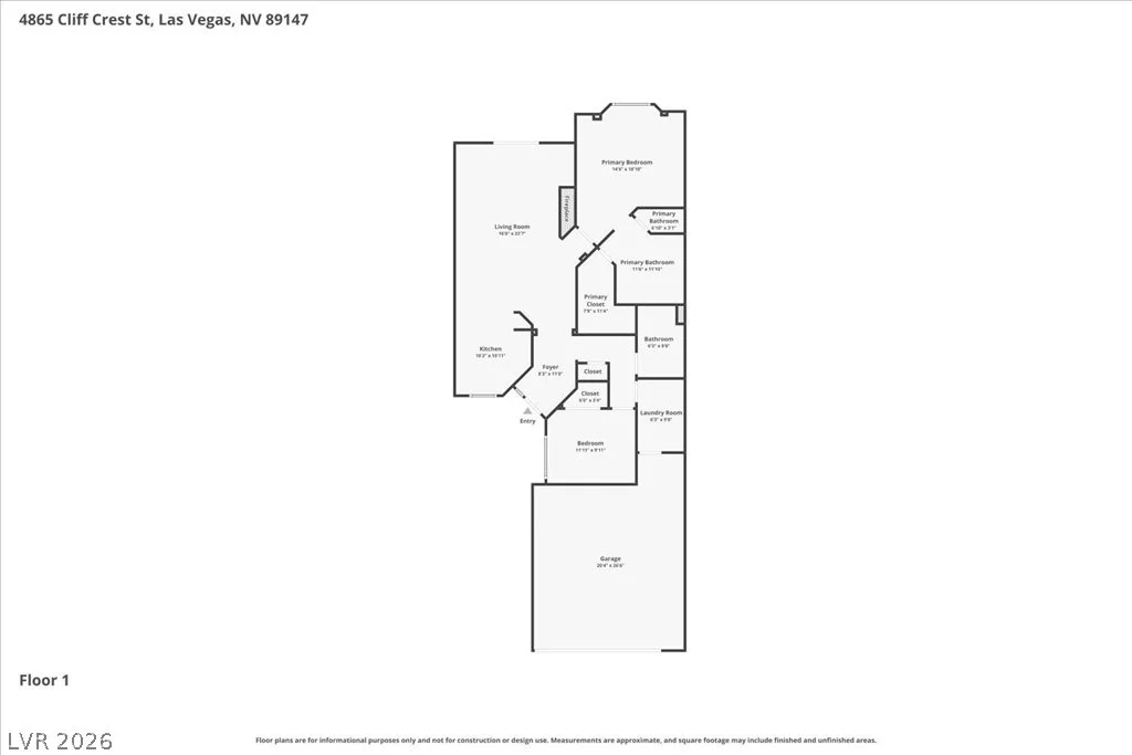 4865 Cliff Crest, Las Vegas, NV 89147