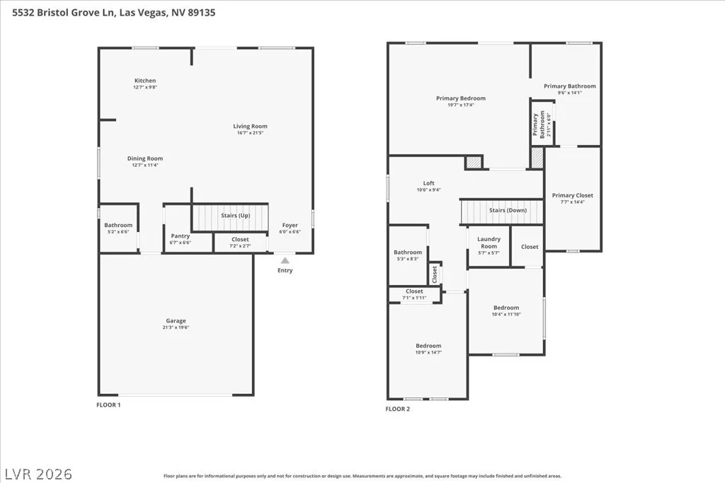 5532 Bristol Grove, Las Vegas, NV 89135