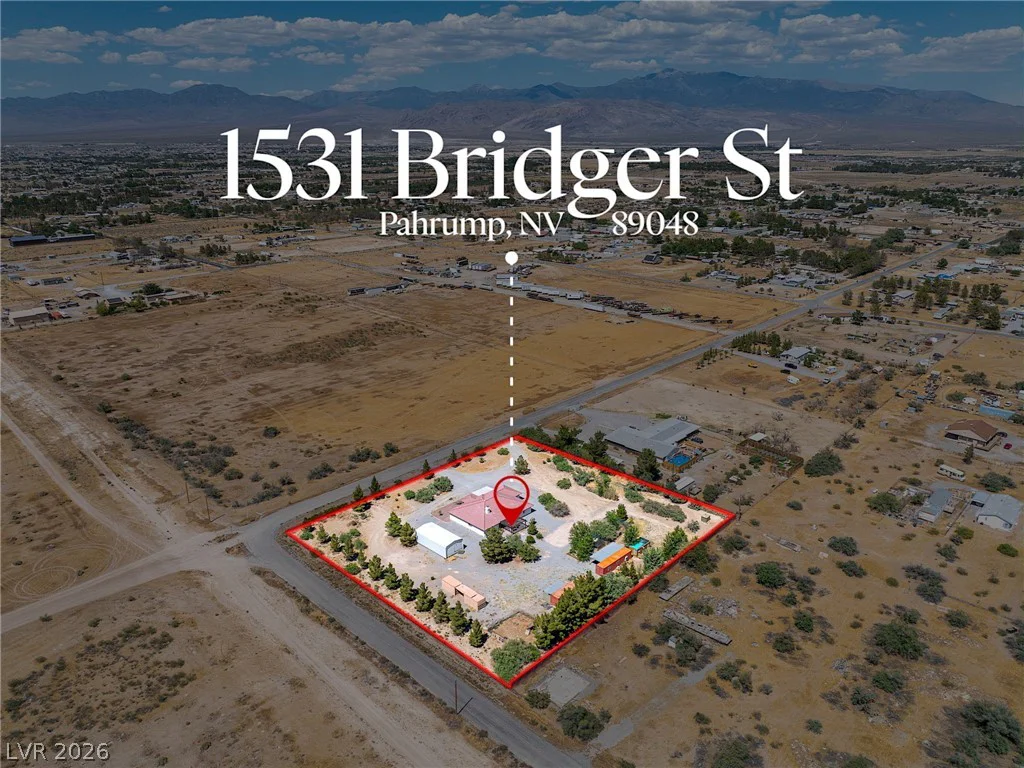 1531 Bridger, Pahrump, NV 89048