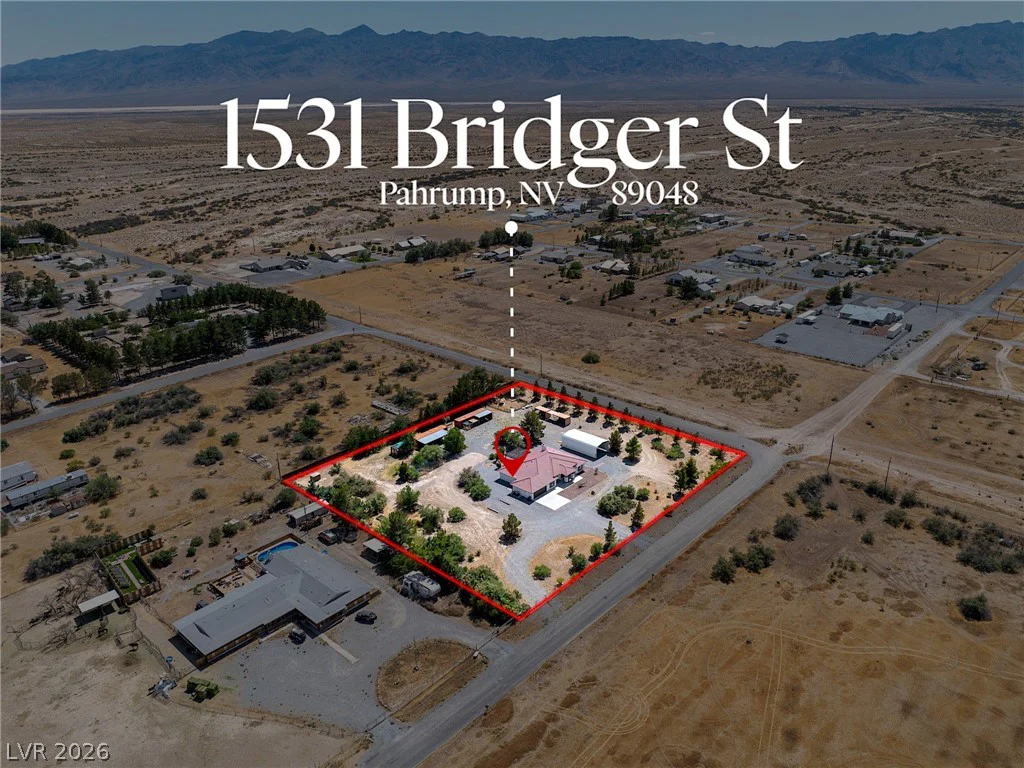 1531 Bridger, Pahrump, NV 89048