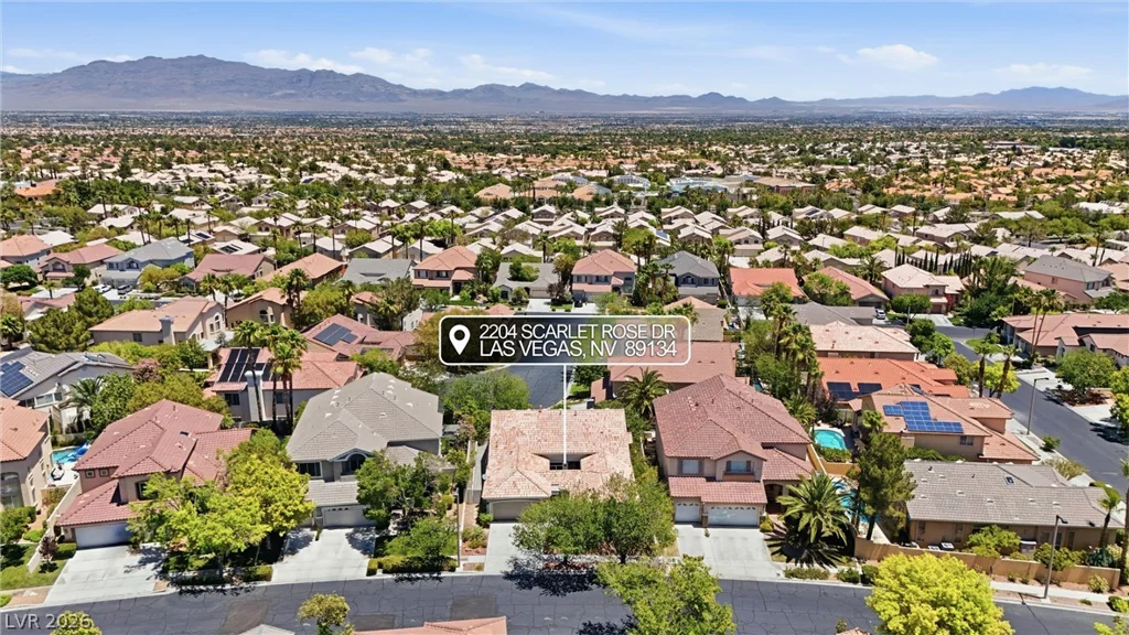 2204 Scarlet Rose, Las Vegas, NV 89134