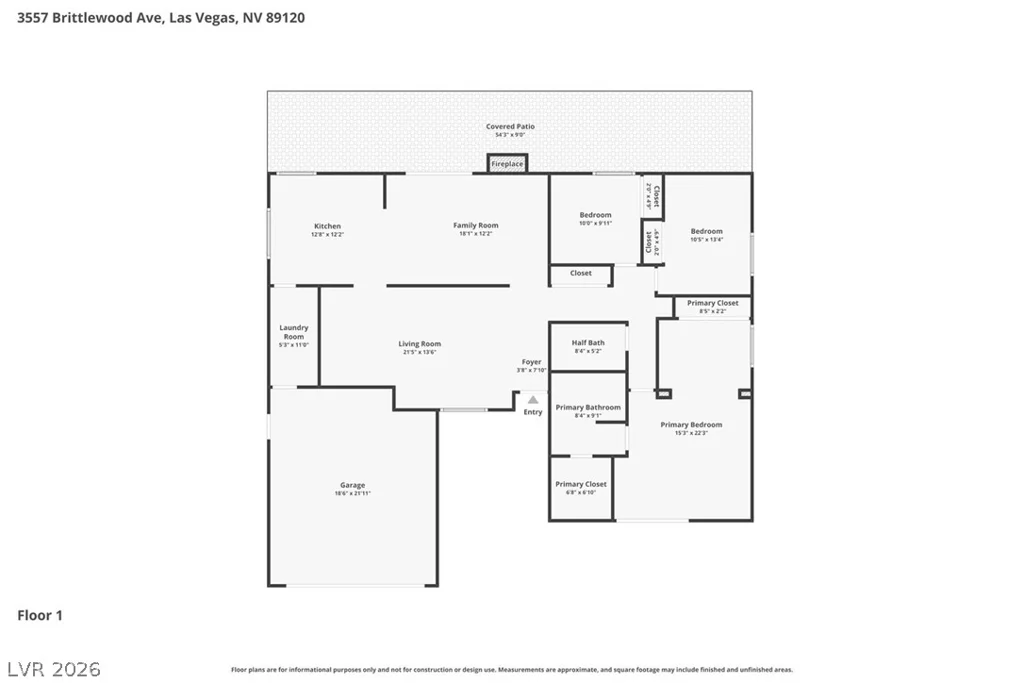 3557 Brittlewood, Las Vegas, NV 89120