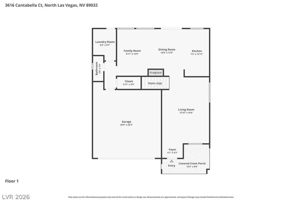 3616 Cantabella, North Las Vegas, NV 89032