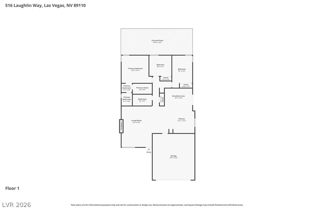 516 Laughlin, Las Vegas, NV 89110