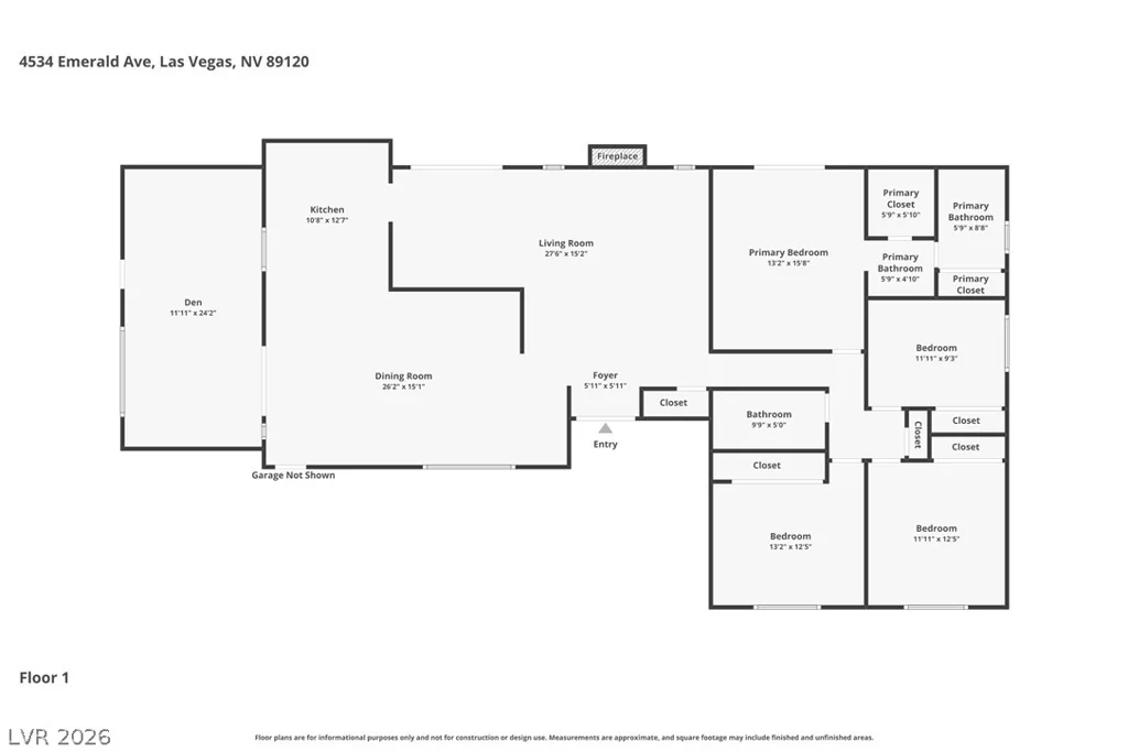 4534 Emerald, Las Vegas, NV 89120