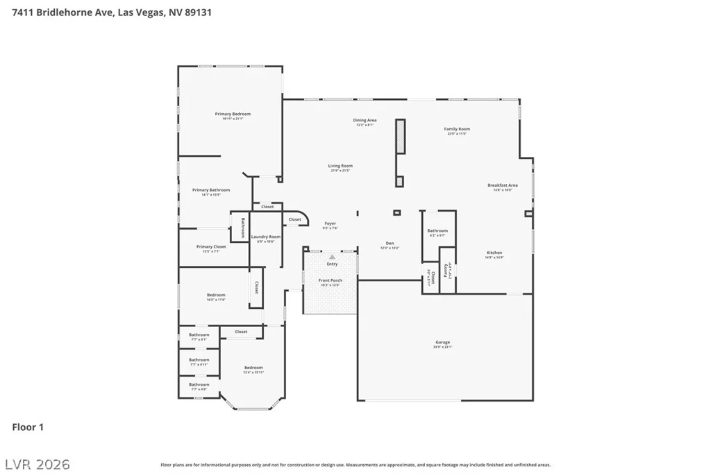 7411 Bridlehorne, Las Vegas, NV 89131