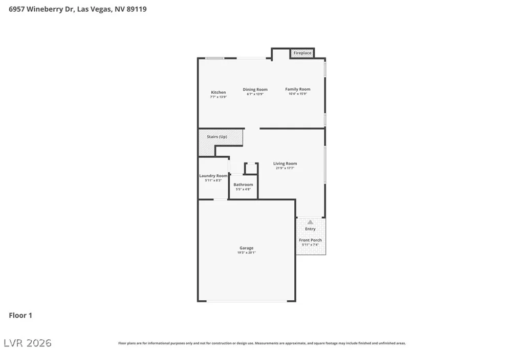 6957 Wineberry, Las Vegas, NV 89119