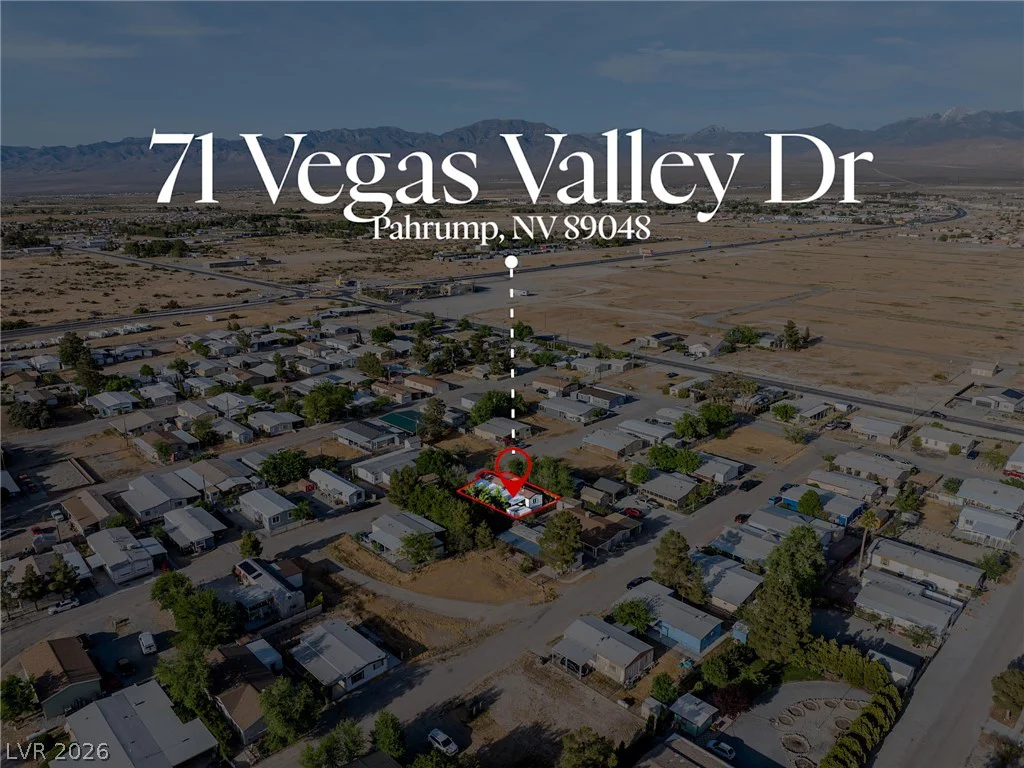71 Vegas Valley, Pahrump, NV 89048