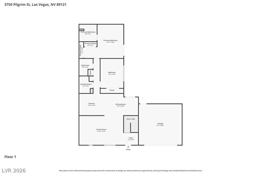 3750 Pilgrim, Las Vegas, NV 89121