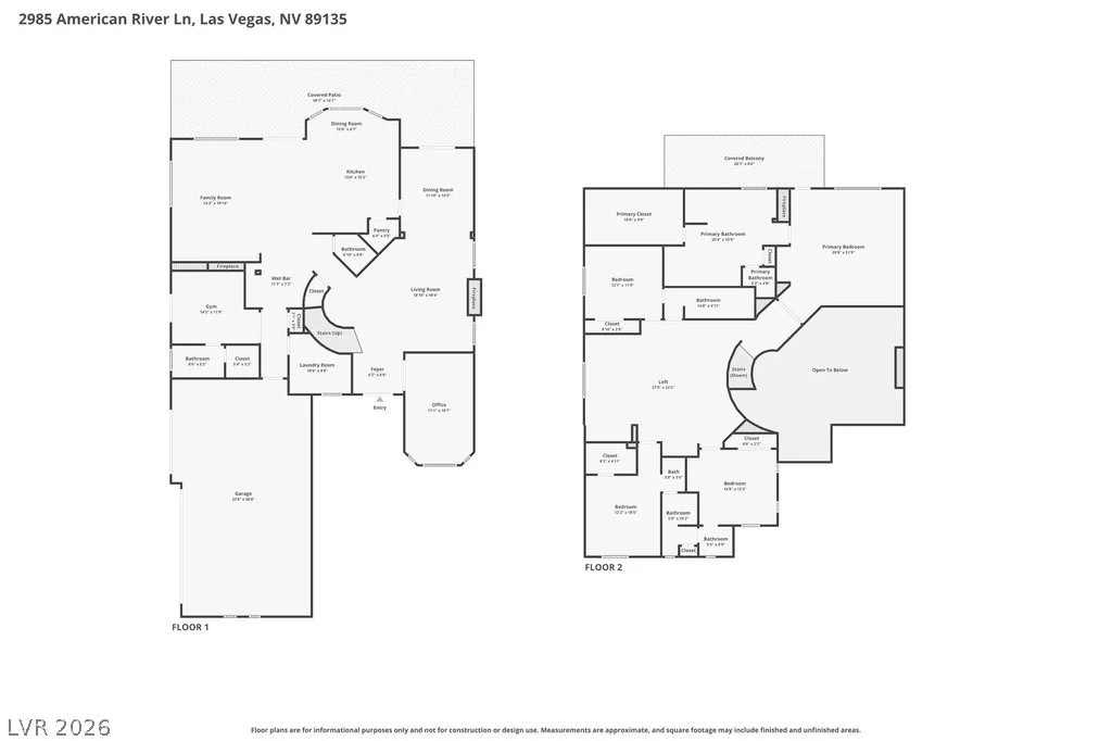 2985 American River, Las Vegas, NV 89135