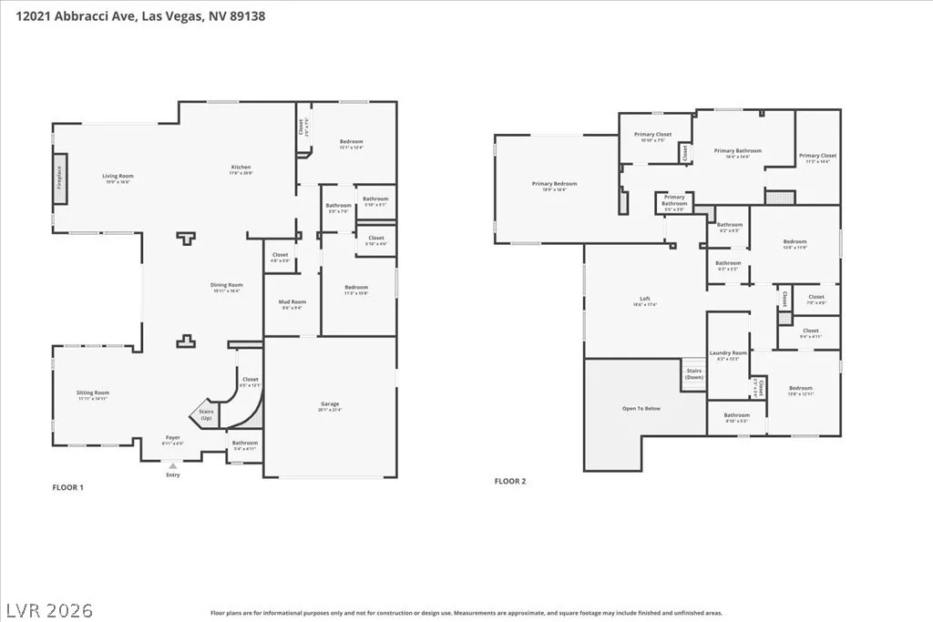 12021 Abbracci, Las Vegas, NV 89138