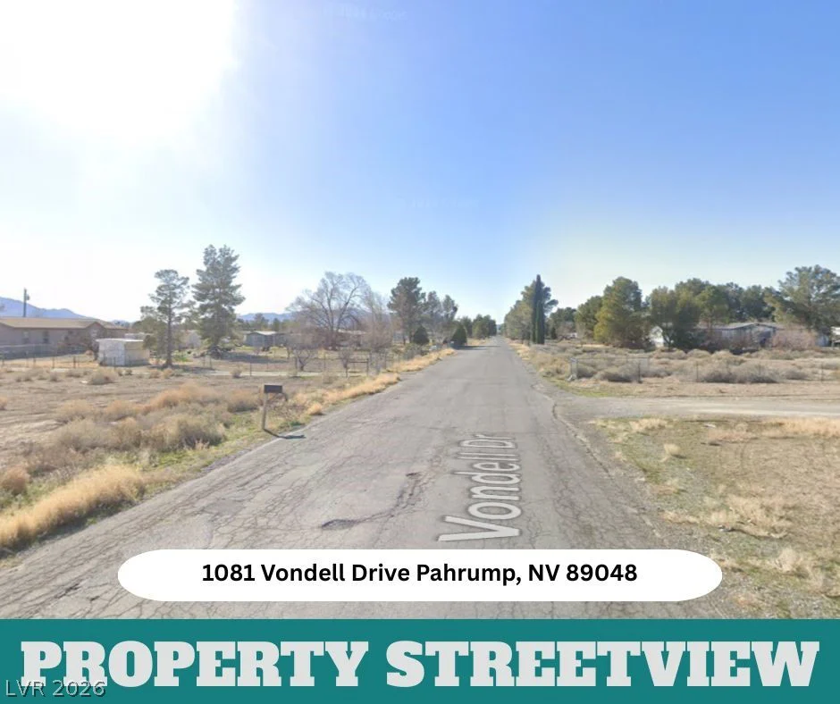 1081 Vondell, Pahrump, NV 89048