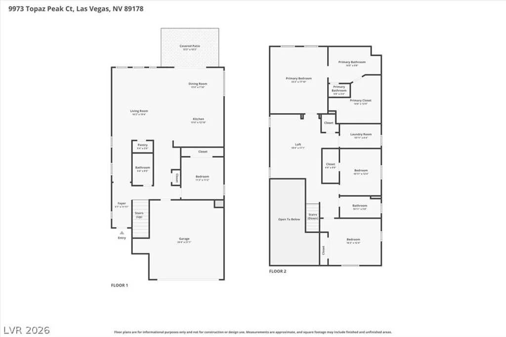 9973 Topaz Peak, Las Vegas, NV 89178