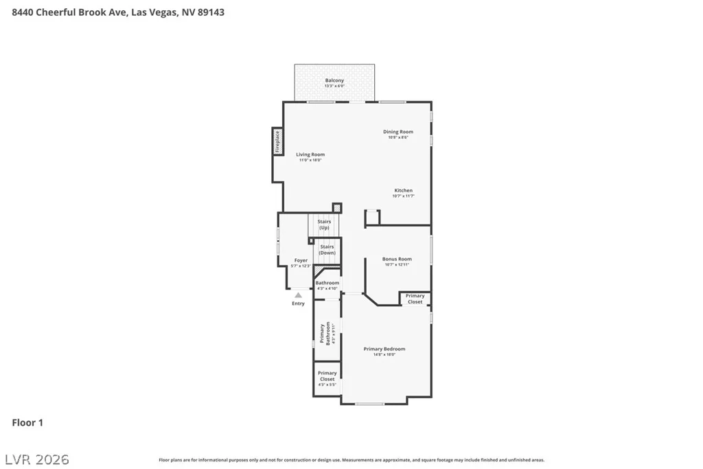 8440 Cheerful Brook, Las Vegas, NV 89143