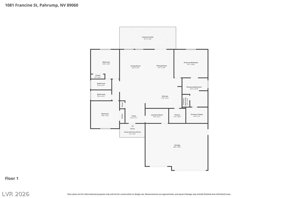 1081 Francine, Pahrump, NV 89060