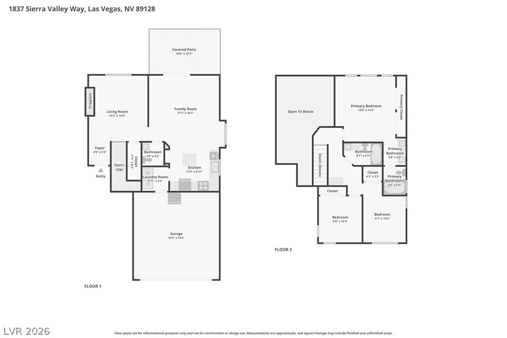 1837 Sierra Valley, Las Vegas, NV 89128