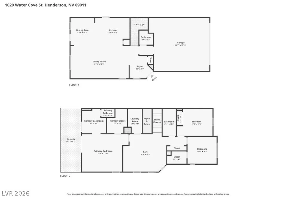 1020 Water Cove, Henderson, NV 89011