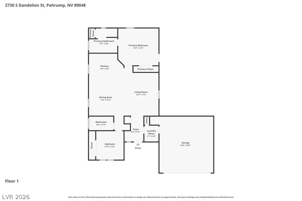 2730 Dandelion, Pahrump, NV 89048