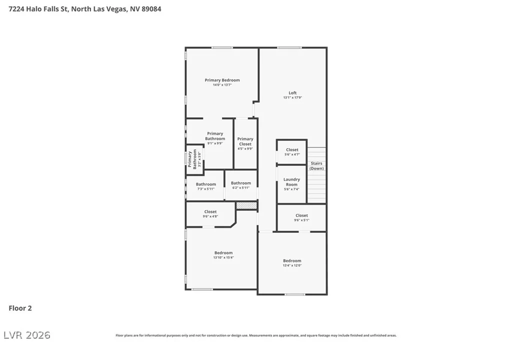 7224 Halo Falls, North Las Vegas, NV 89084