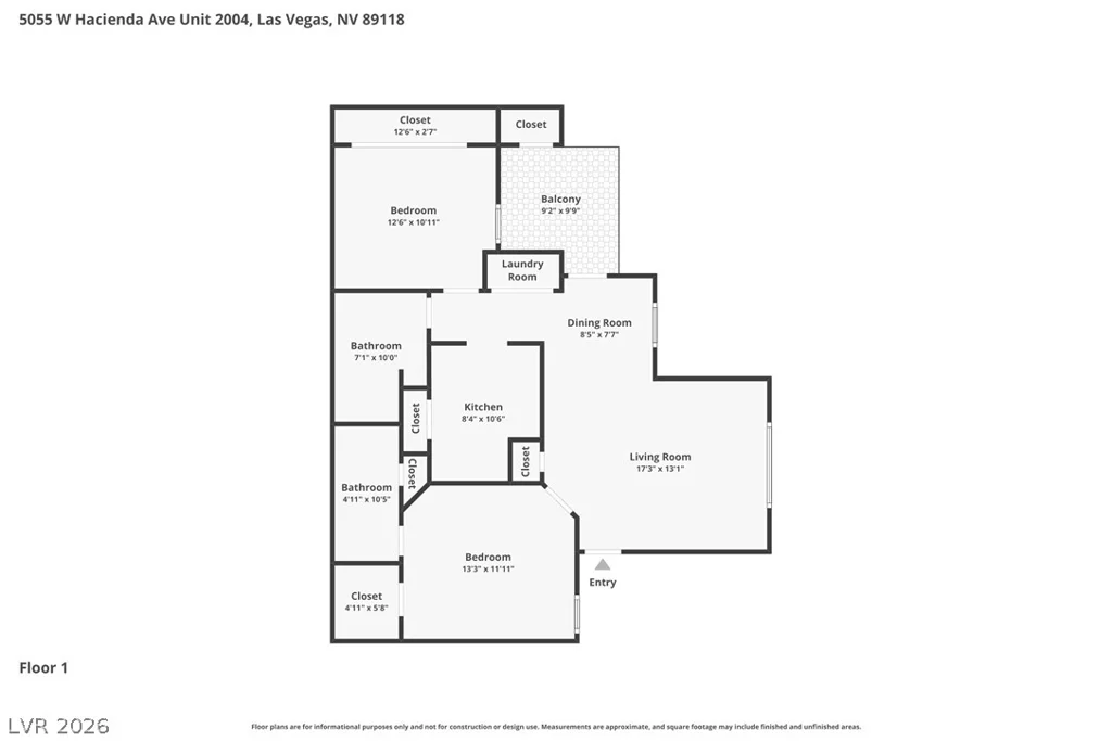 5055 Hacienda, Las Vegas, NV 89118